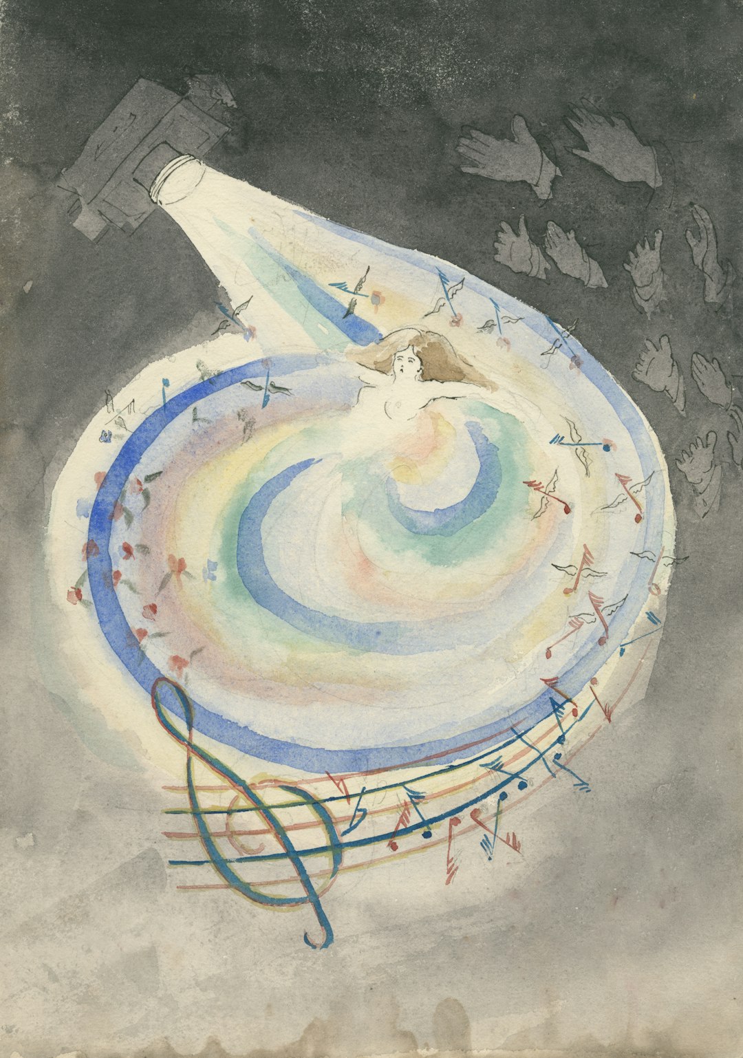 Jerome Robbins Dance Division, The New York Public Library.  person holding  quiz  questionnaire with  thoughtful expression